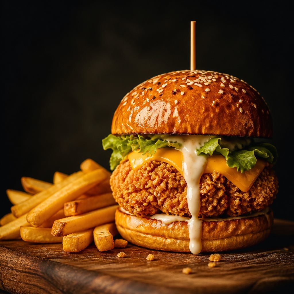 Zinger burger